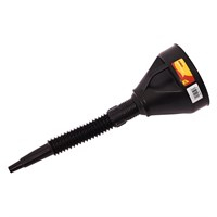 Amtech 14cm Oil Funnel Flexi With Filter Amtech 14cm Oil Funnel Flexi With Filter